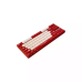 Ajazz AK870 MC Hot-swap 87-Key Red White Mechanical Keyboard